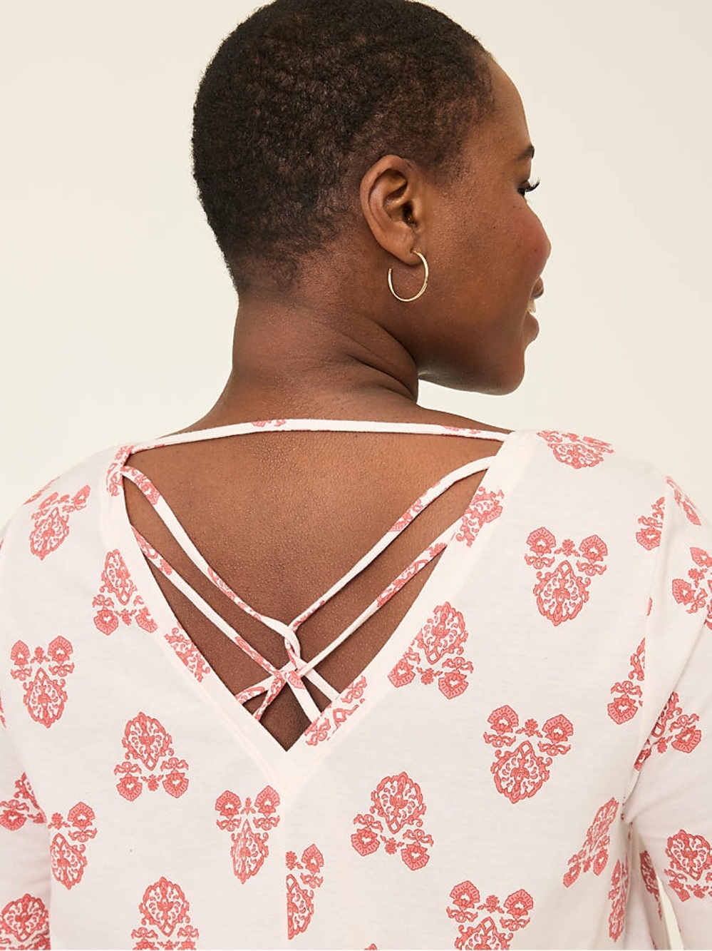 Lane Bryant V neck Tee